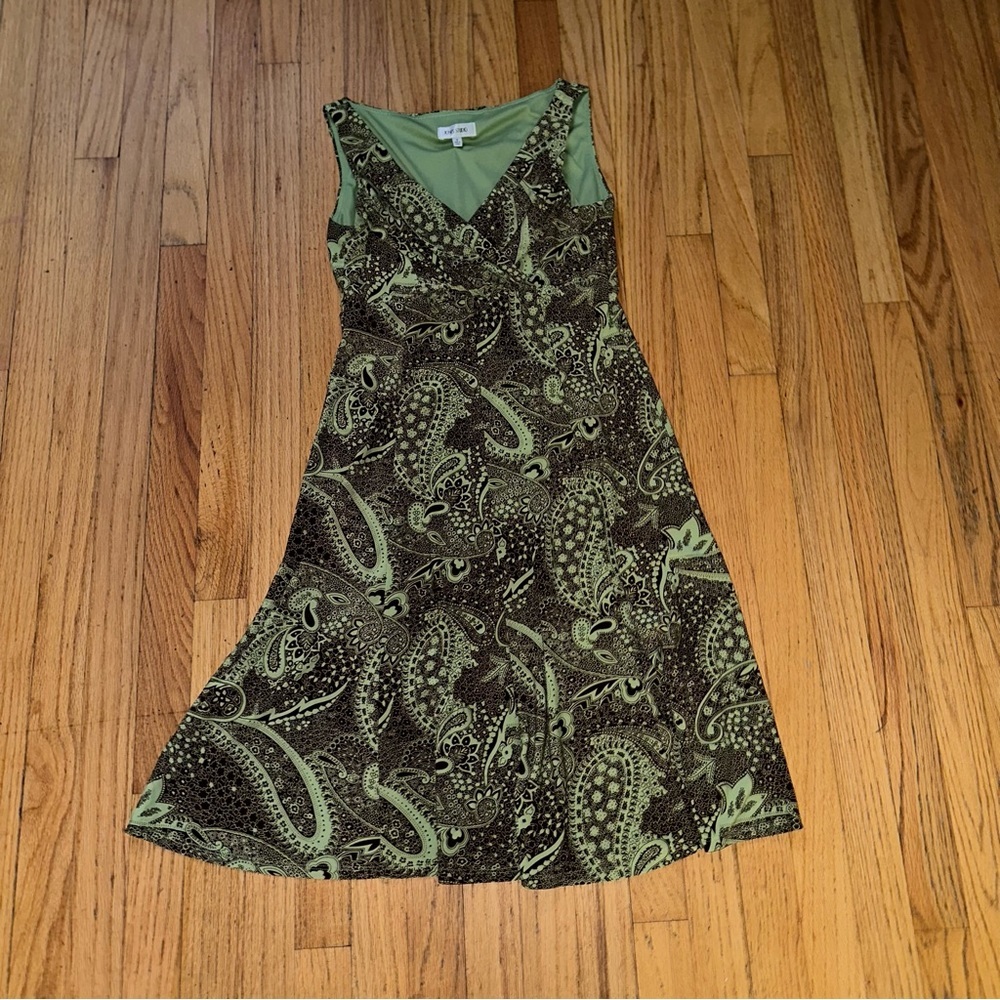 Jones Studio Paisley stretchy dress